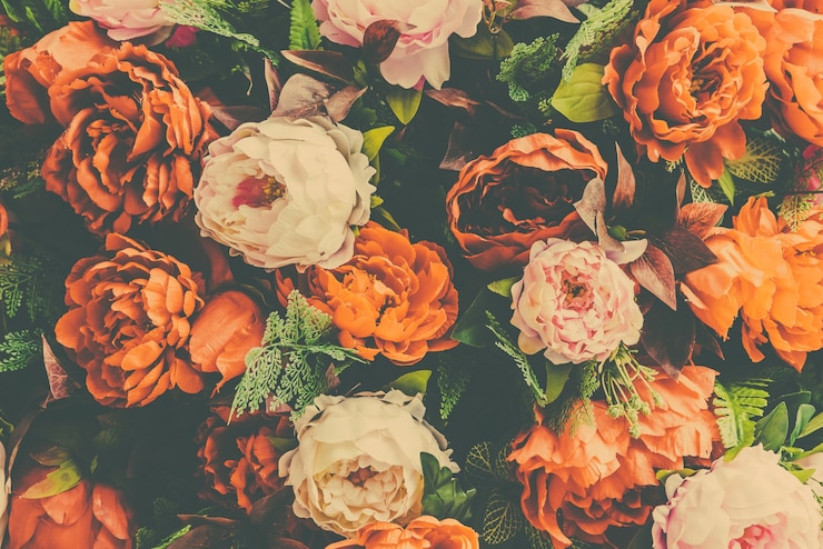 Foto grátis uma linda flor vintage.