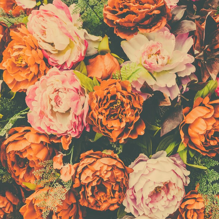 Foto grátis uma linda flor vintage.