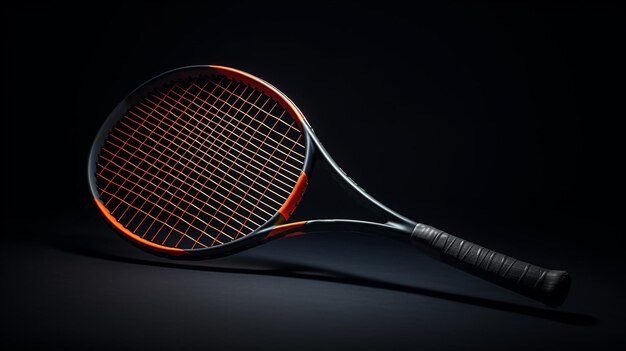 Uma raquete de tênis moderna