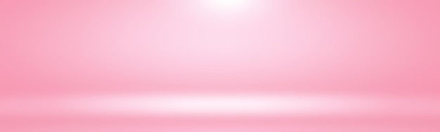 Foto grátis uso abstrato de fundo de sala de estúdio rosa claro liso vazio como montagem para displaybannertemp de produto