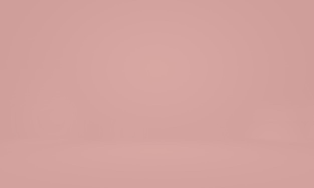 Uso abstrato de fundo de sala de estúdio rosa claro liso vazio como montagem para displaybannertemp de produto