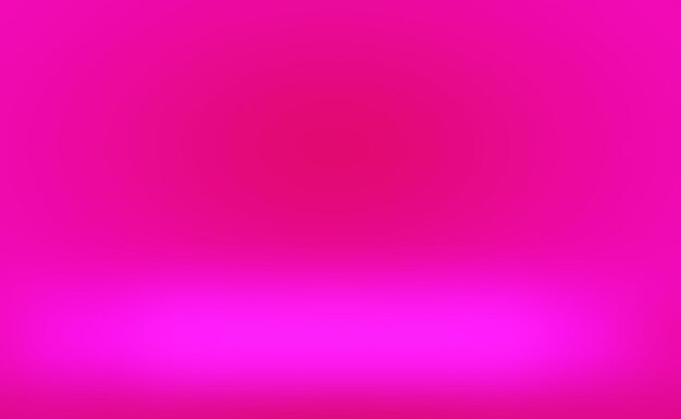 Uso abstrato de fundo de sala de estúdio rosa claro liso vazio como montagem para displaybannertemp de produto