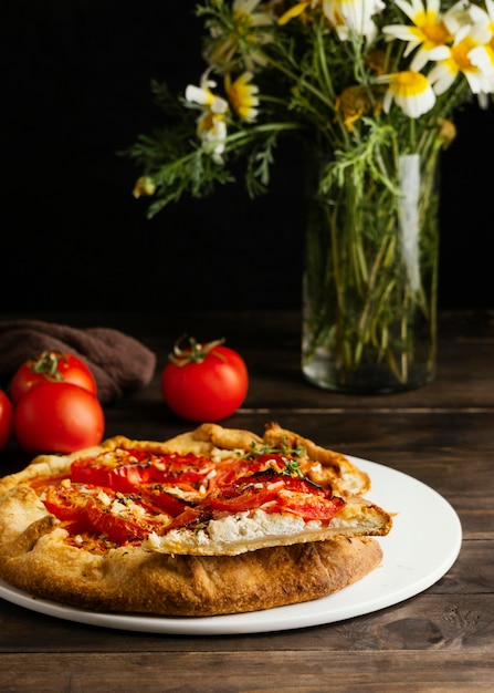 Foto grátis variedade de comida deliciosa de vista frontal