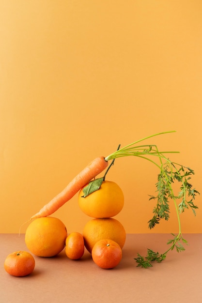 Foto grátis variedade de comida vegetariana saudável