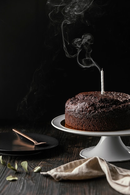 Foto grátis variedade de delicioso bolo de chocolate