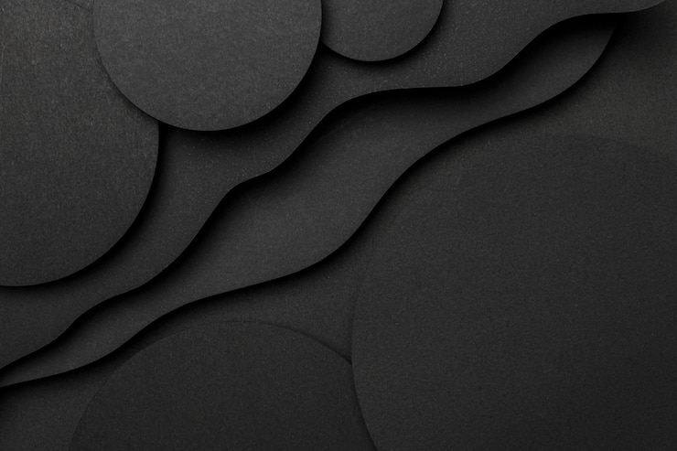 Foto grátis variedade de fundo escuro formas