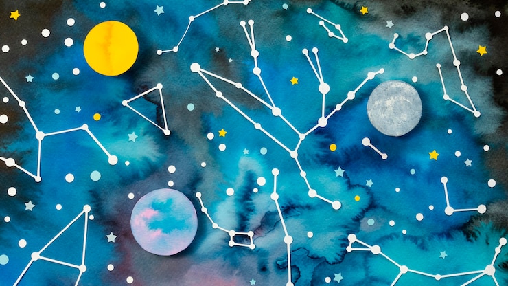 Foto grátis variedade de planetas de papel criativo