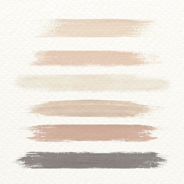 Vetor de pincelada de acrílico pastel