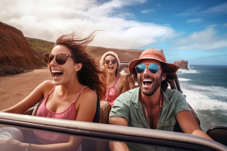 Foto grátis viajar com um automóvel todo-o-terreno