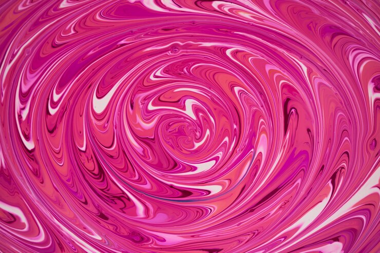 Vida morta com fundo colorido psicodélico