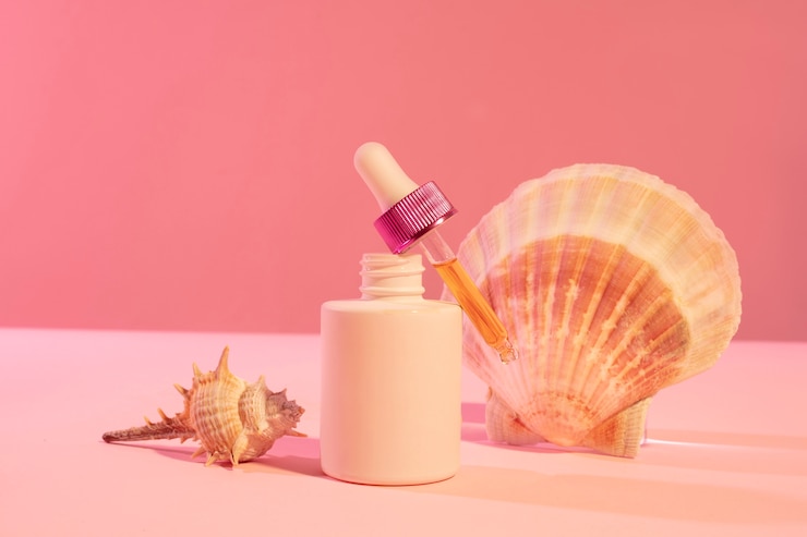 Foto grátis vida morta de produtos cosméticos