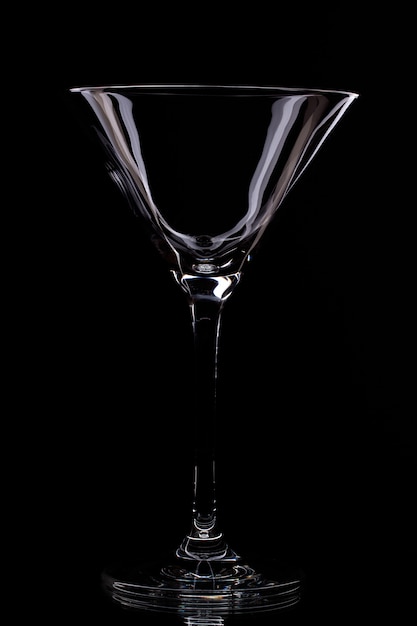 Foto grátis vidro em um fundo preto