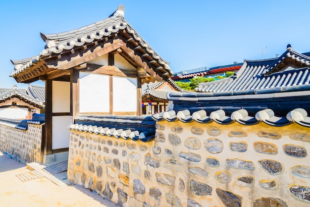 Foto grátis vila namsangol hanok