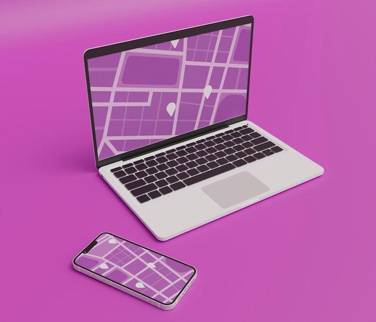 Foto grátis visão 3d do mapa
