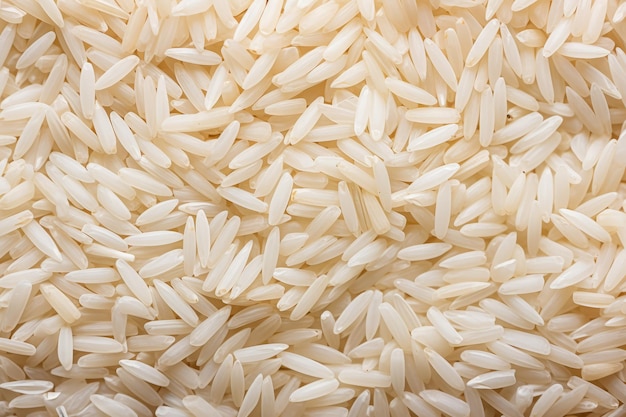 Visão Aérea dos Grãos de Arroz