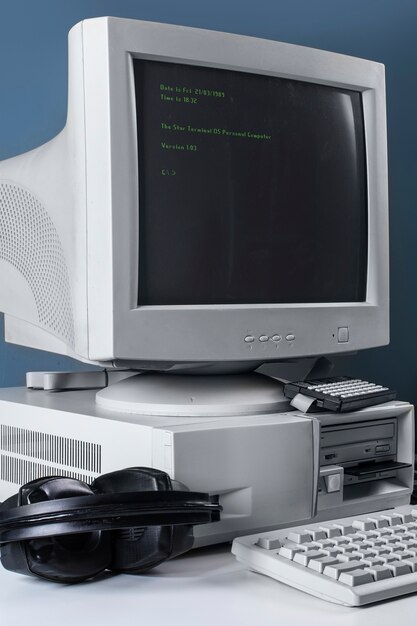 Visão do computador e da tecnologia retro