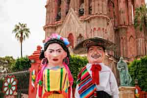 Foto grátis vista da arquitetura e da cultura mexicanas