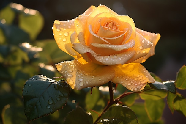 Foto grátis vista da bela flor rosa desabrochando