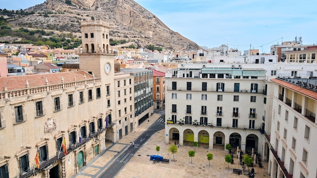 Vista da Câmara Municipal de Alicante