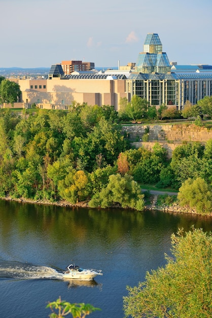 Vista da cidade de Ottawa