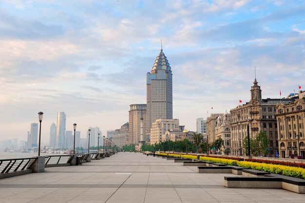 Vista da cidade de Xangai