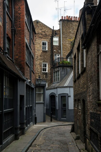 Vista das ruas da cidade de londres