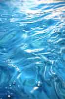 Foto grátis vista de água transparente e cristalina