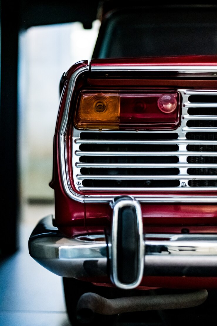 Foto grátis vista de perto de um carro