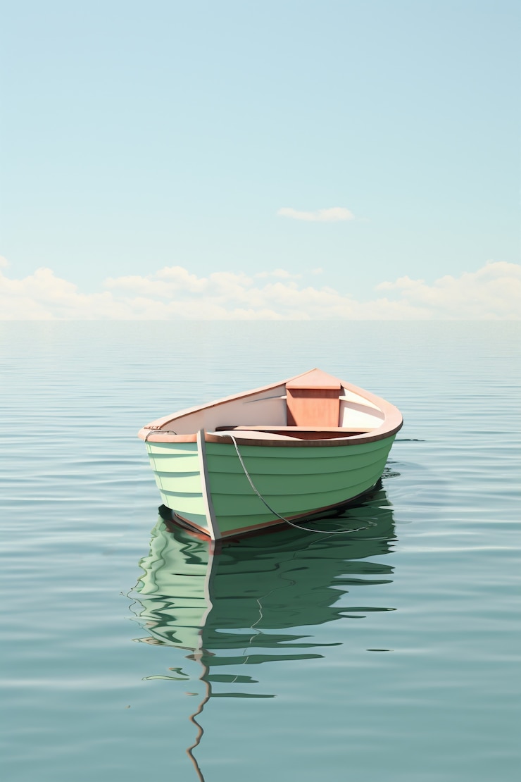 Foto grátis vista de um barco na água
