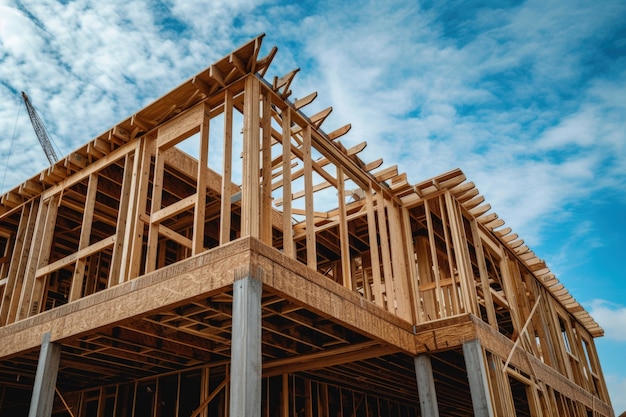 Foto grátis vista de um local de construção moderno