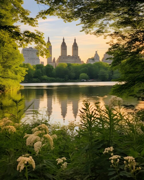 Vista do Central Park, em Nova Iorque