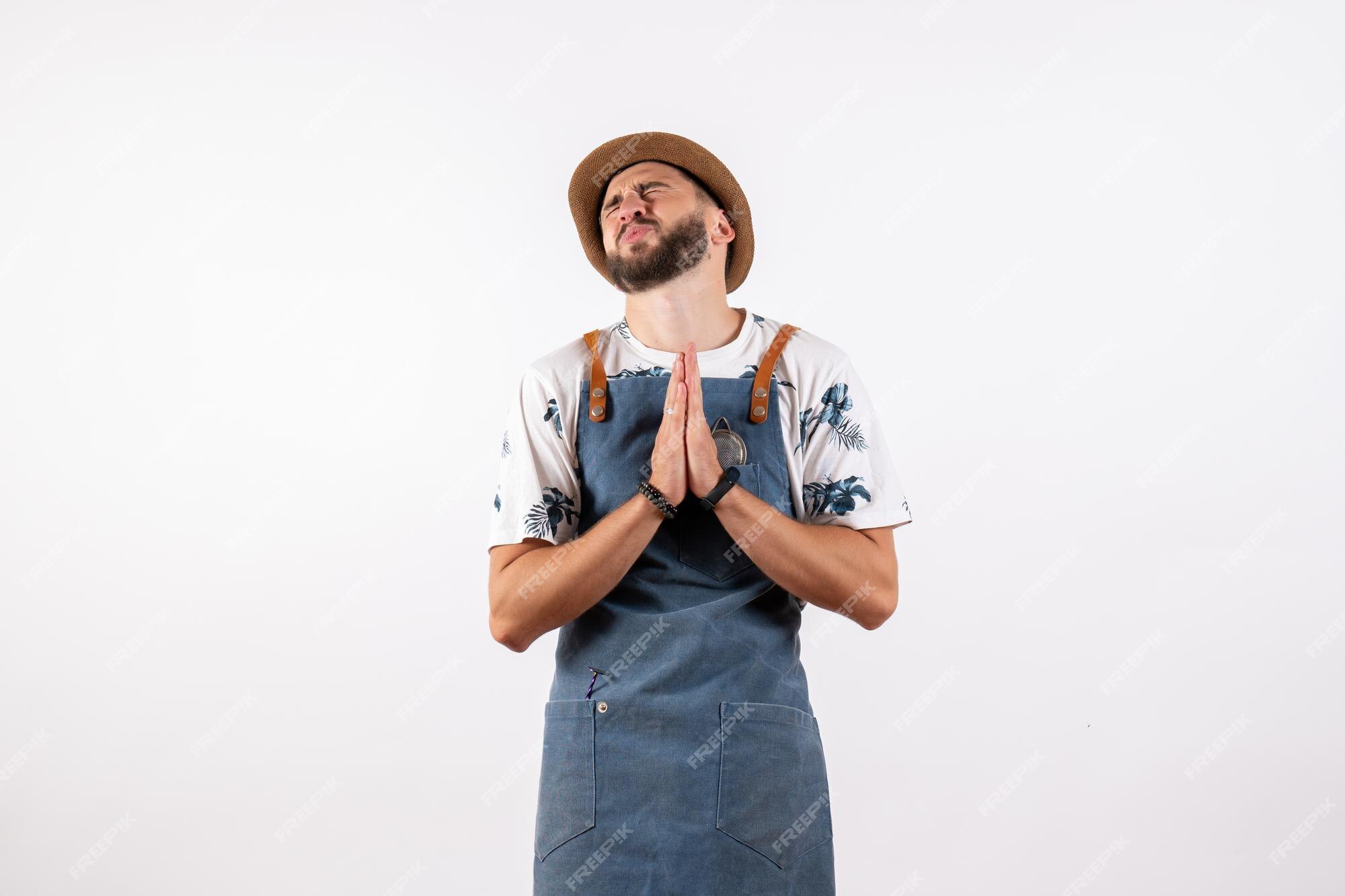 Homem Caipira Mostrando Prato Vazio Com Camisa Xadrez PNG São João