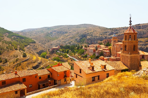 Vista geral de albarracin