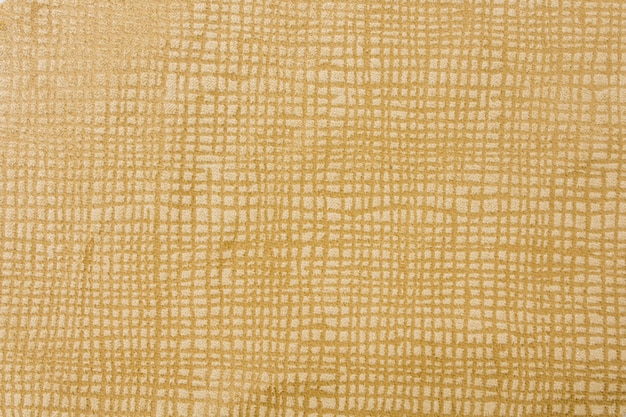 Vista superior textura de tecido dourado