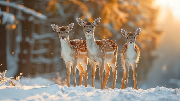 Foto grátis wild deer in nature