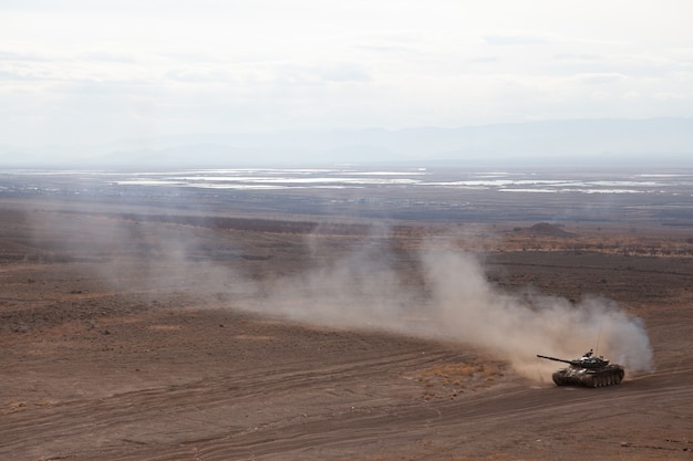 Yerevan, armenia - 17 de outubro de 2018: unidades do exército armênio durante os treinamentos