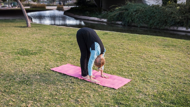 Yoga ao ar livre