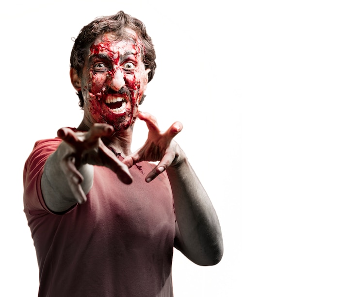 Foto grátis zombie lado