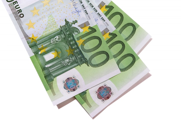 Kostenloses Foto 100-euro-banknoten