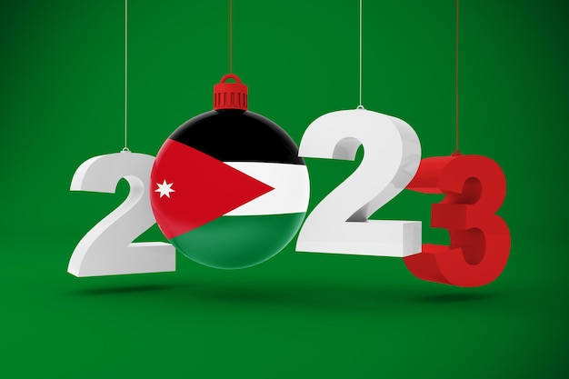 2023 Jahr und Jordan Ornament