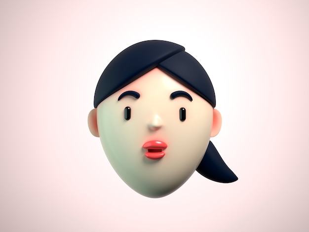 3D-Darstellung des Zoom-Call-Avatars