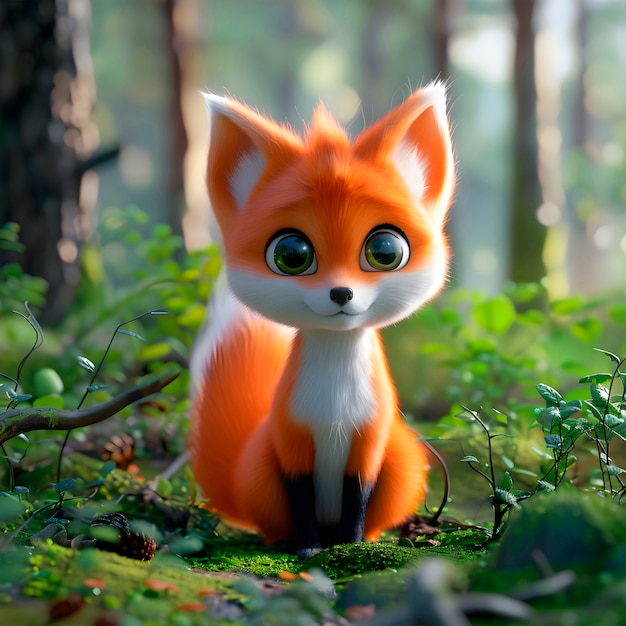 3D-Fox-Cartoon-Illustration