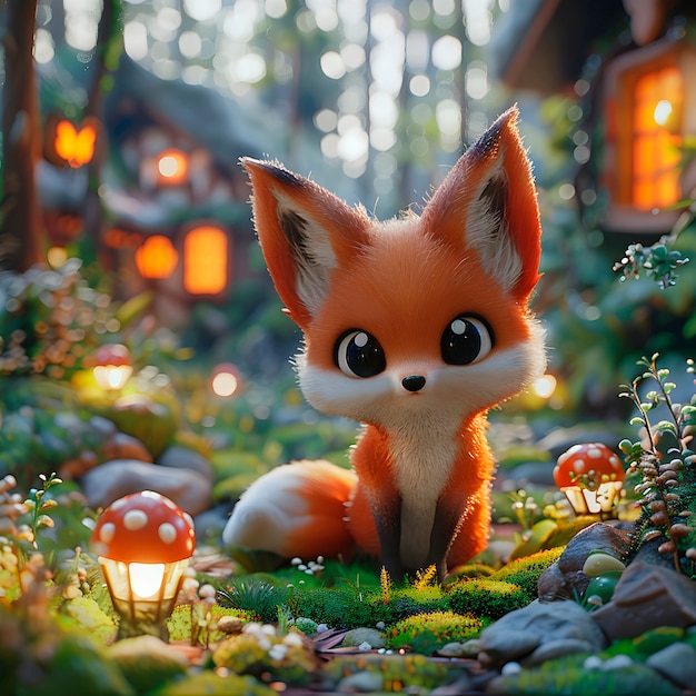 3D-Fox-Cartoon-Illustration