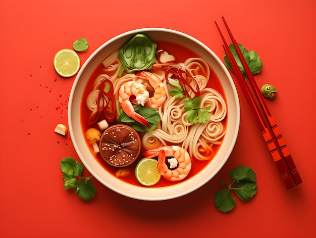 Kostenloses Foto 3d köstliches essen für tet vietnamesisches neujahr