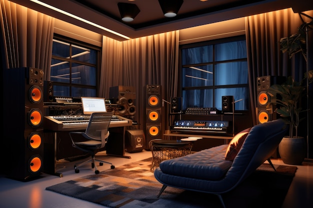 3D-Musik-bezogene Szene