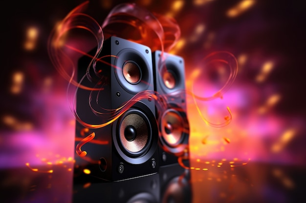 3D-Musik-bezogene Szene