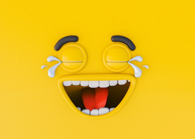 Kostenlose Foto 3d-rendering von emotionen