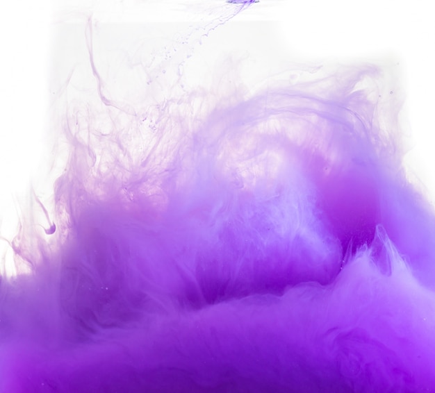 Abstract, das durch Lösung der Farbe in Wasser gebildet wird
