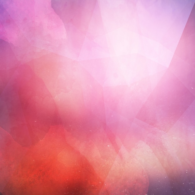 Abstract grunge hintergrund mit einem low-poly-design