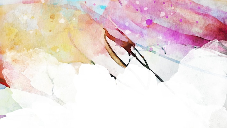 Kostenlose Foto abstrakte farbe aquarell textur hintergrund